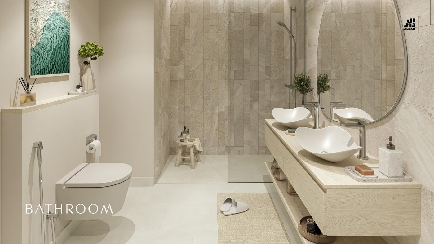 Yas Riva Residences バスルーム