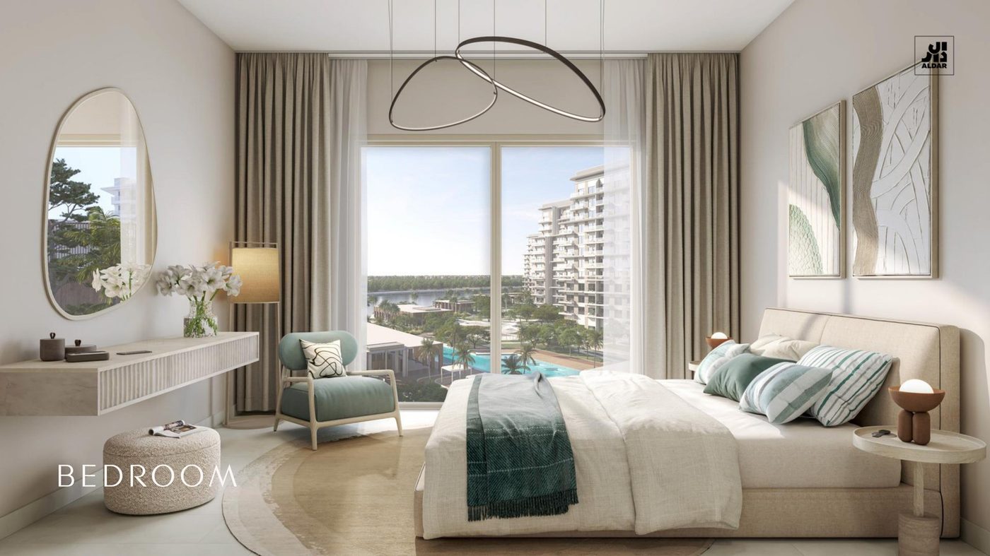 Yas Riva Residences ベッドルーム